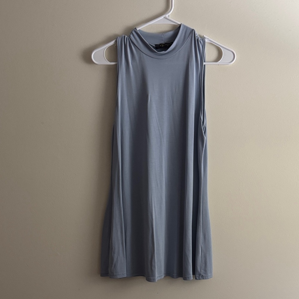 Sleeveless Baby Blue Women's Dress